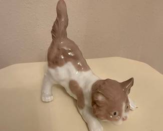 Lladro "Scare-dy Cat" Porcelain Figurine #5091
