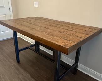 Industrial Style Counter Height Dining Table