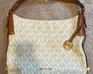 Michael Kors Nolita Signature Logo Hobo Bag
