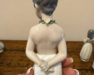 Lladro "Boy with Flower Garland" Porcelain Figurine