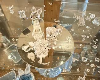 Swarovski Crystal Animal Figurines Set
