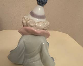 Lladro Porcelain Figurine "Pierrot with Puppy"