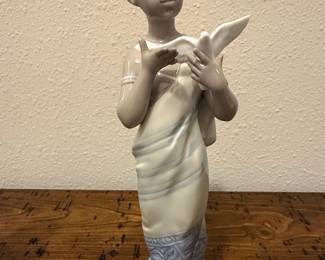 Lladro "African Boy" Black Legacy Porcelain Figurine