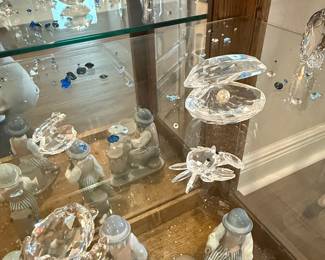 Swarovski Crystal Figurines and Decorative Objects Assortment