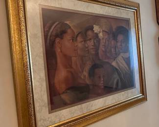Tim Ashkar "The Beauty of Color" African American Family Portrait Print