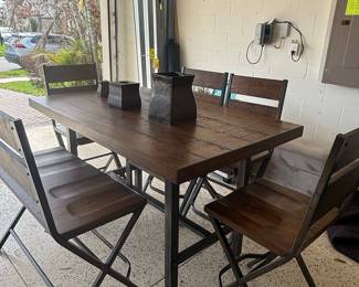 Ashley Furniture Kavara Counter Height Dining Set