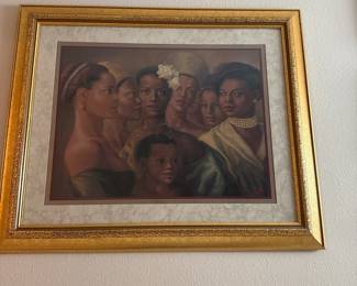 Tim Ashkar "The Beauty of Color" African American Family Portrait Print