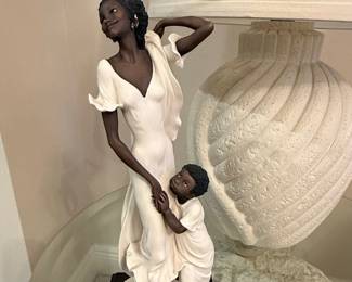 Giuseppe Armani "Black Maternity" Figurine 0502F