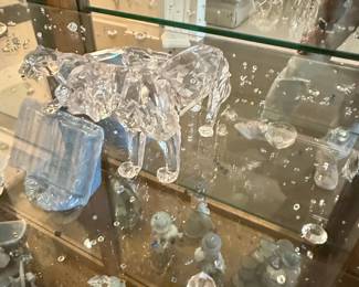 Swarovski Crystal Panther Figurine