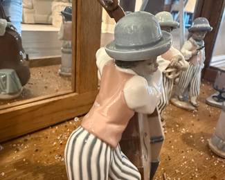 Lladro "Black Legacy" Jazz Bass Figurine (5834)