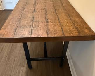Industrial Style Counter Height Dining Table