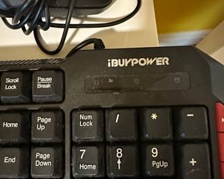 iBUYPOWER Gaming Keyboard and Creative Speakers with Mouse