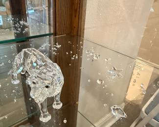 Swarovski Crystal Panther Figurine