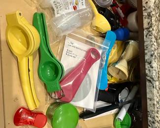 Assorted Kitchen Gadgets and Cookware Set
