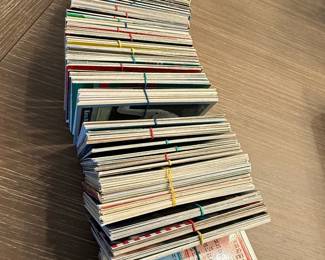 Assorted Baseball Cards Collection