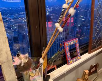 Decorative Beaded Arrow/Sticks $40