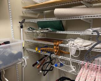 8 Satin Padded Hanger Set $30