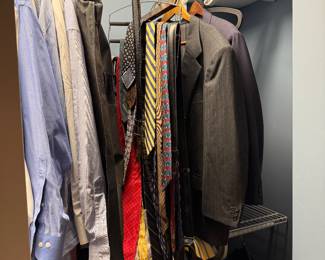 Dress Shirts , Suits and Blazers:, Neckties