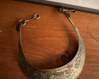 Miao silver tribal necklace  traditional piece of jewelry handcrafted by the Miao (Hmong) people of southern China and Southeast Asia, $600 