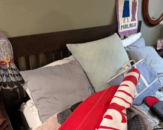 Assorted Decorative Pillows $30 each, gray and green, 