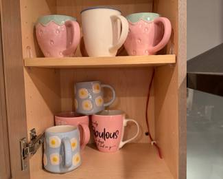 Assorted mugs $20 each 