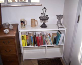 WHITE SHELF, BOOKS & MISC.