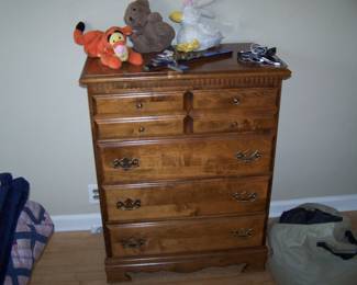 ANOTHER MAPLE CHEST & PLUSH ANIMALS