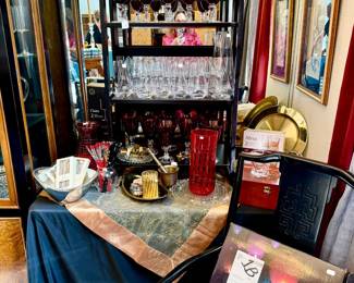 Lots of great glassware including Mikasa and Joyjolt.