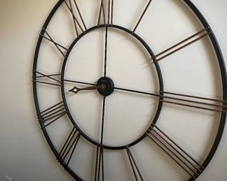 Large wall clock 