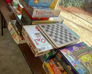 Vintage and Newer Board Games