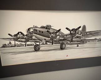 B-17 Wall Art 