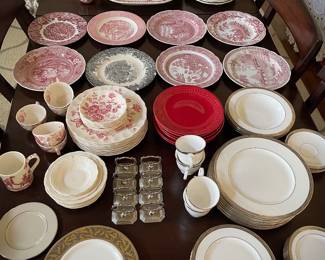 Lenox and Vintage Copeland Transfer Ware
