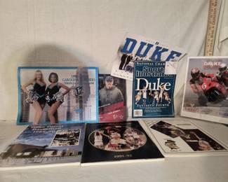 Carolina Panthers, Wake Forest and Duke memorabilia