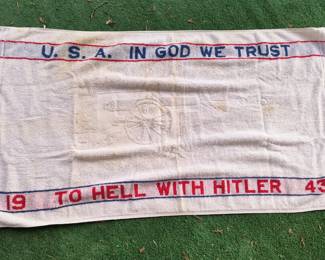 1943  war towel