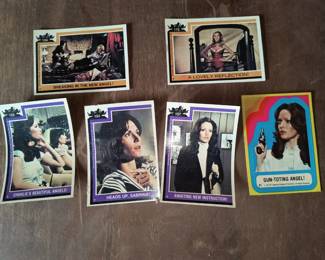 Charlie's Angels trading cards 