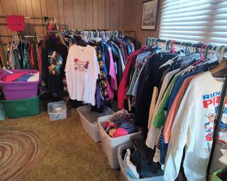 Vintage clothes galore!