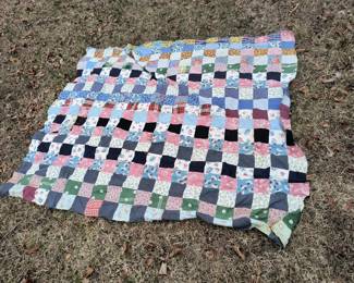 Quilt top - handmade