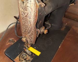 Singer sewing machine detail