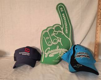 Vintage Greensboro grasshoppers foam finger