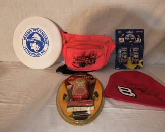 Autographs on NASCAR items
