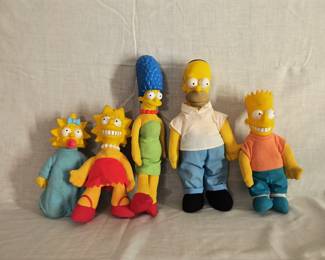 1990 Simpsons dolls