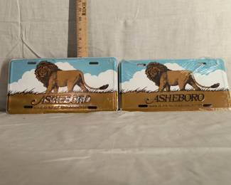 NOS Randolph county Asheboro tags