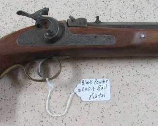 Black Powder Cap & Ball Pistol