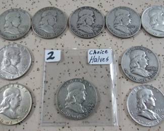 Franklin Half Dollars