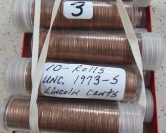 Unc. Lincoln Pennies