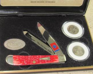 Case XX Tennessee Collectors Knife w/State Quarters