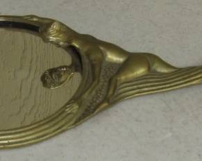 Deco Style Hand Mirror