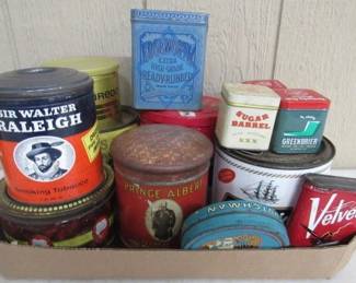 Tobacco Cans & Tins