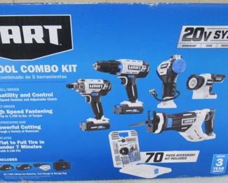 New Hart 5 Tool Combo Kit