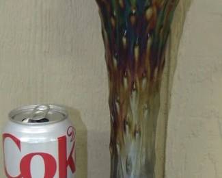 Northwood Carnival Glass Vase